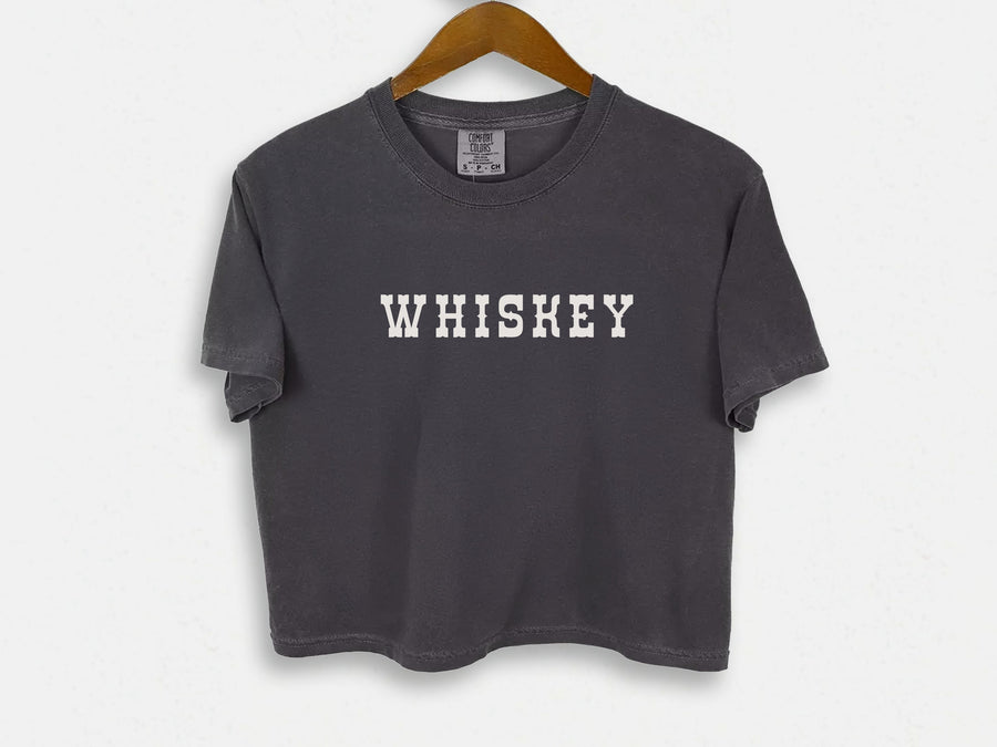 Whiskey Crop Top - PayRespects