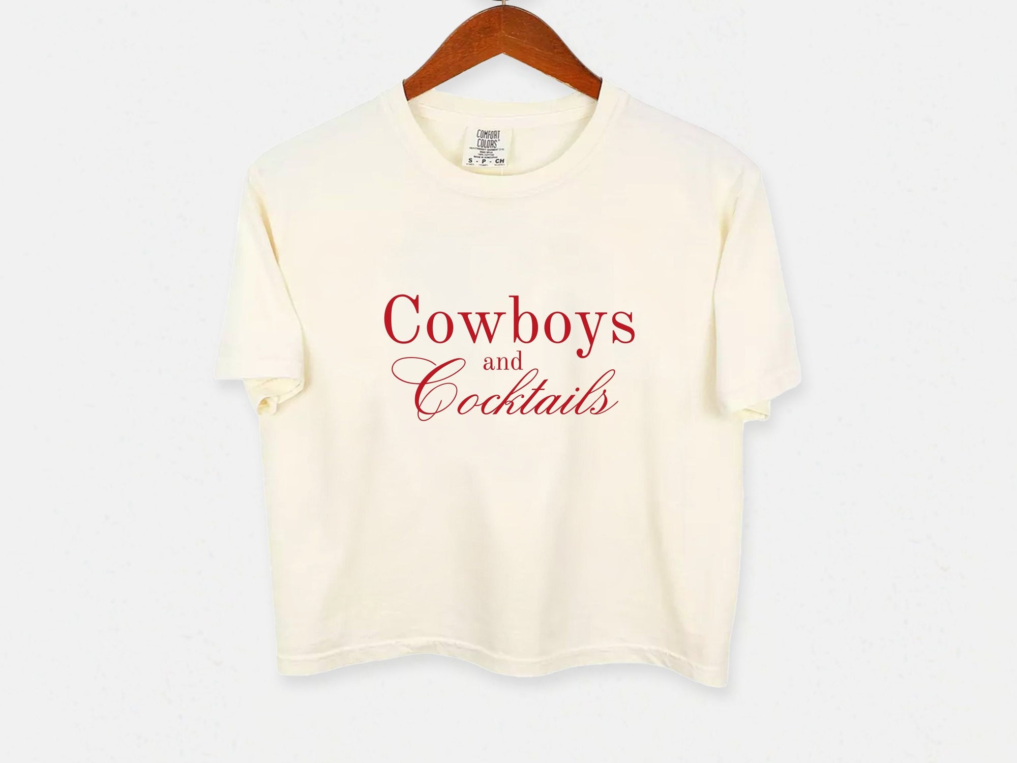 Cowboys Cocktails Crop Top - view 2