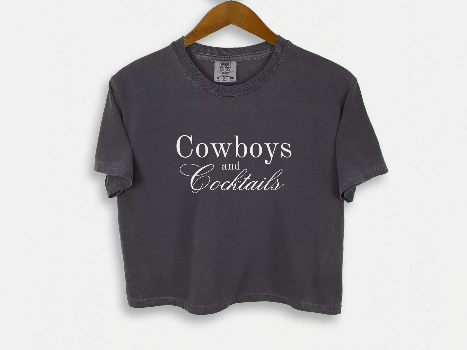 Cowboys Cocktails Crop Top - PayRespects