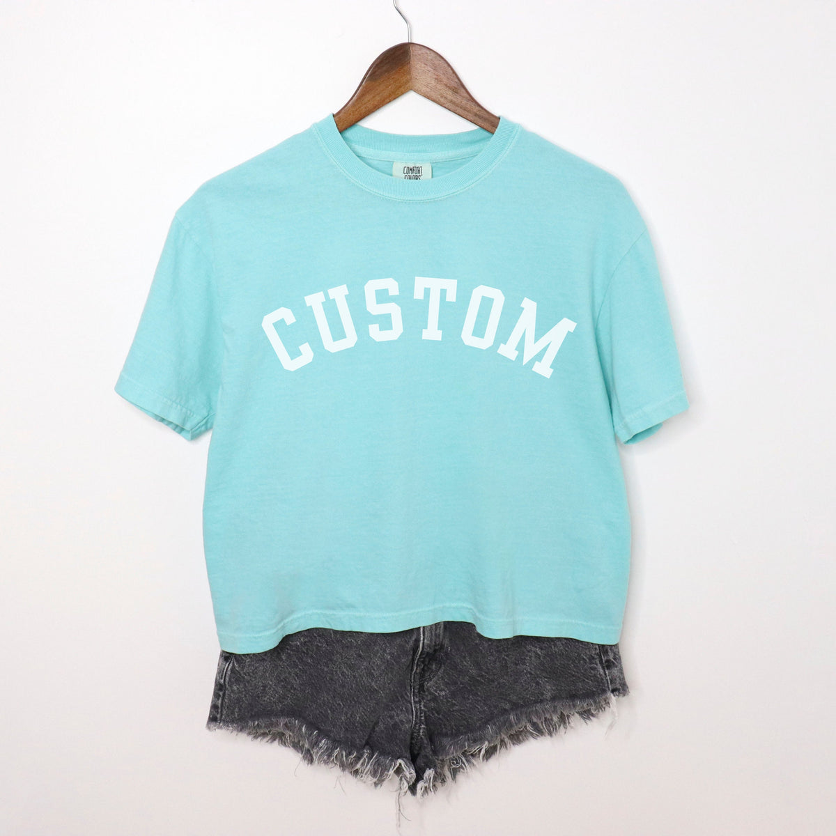 Name City Sports Team Personalized Crop Top - view 3
