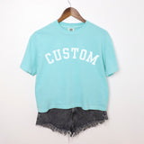 Name City Sports Team Personalized Crop Top - view 3