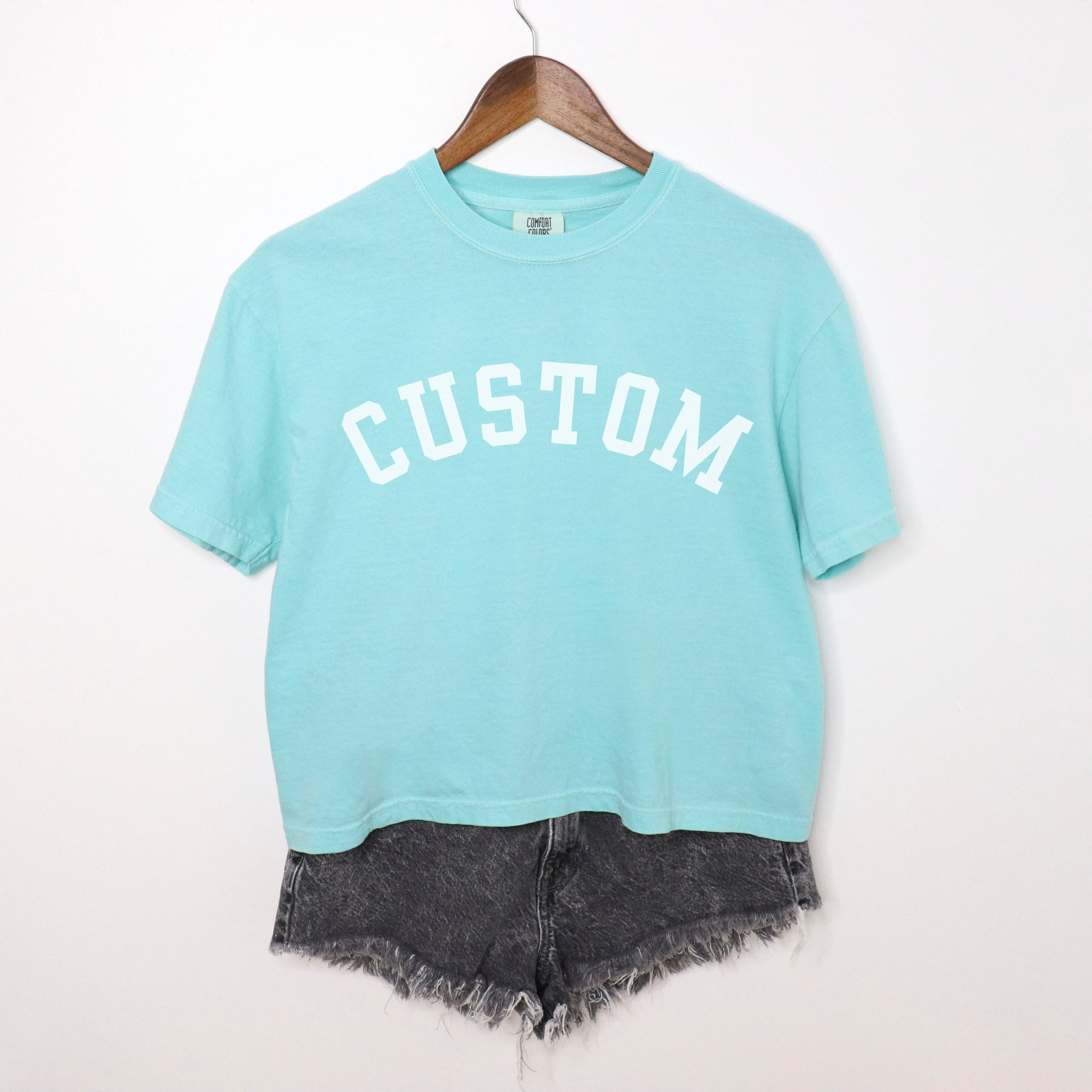 Name City Sports Team Personalized Crop Top - view 3