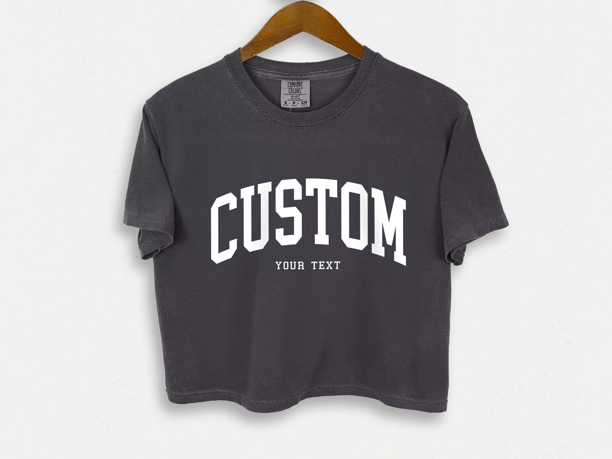 Name City Sports Team Personalized Crop Top - PayRespects