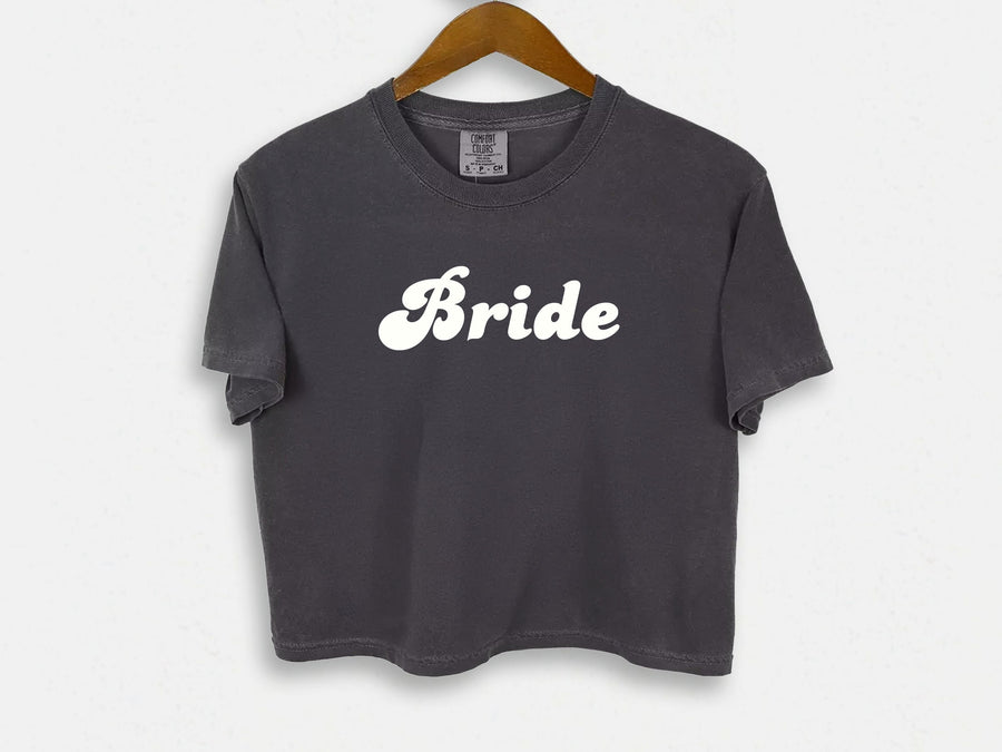 Bride Custom Crop Top - PayRespects