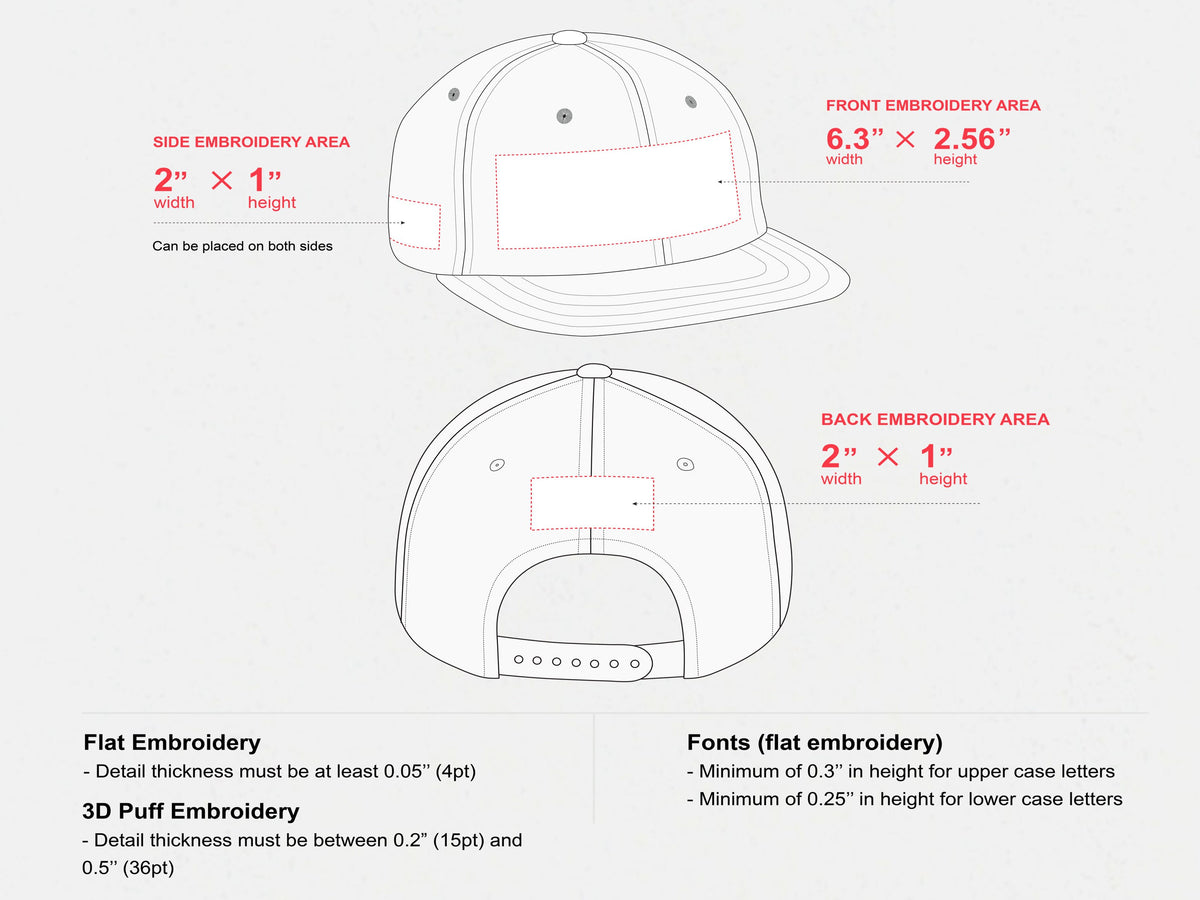 Upside Down Sports Team Custom Snapback Hat - view 7