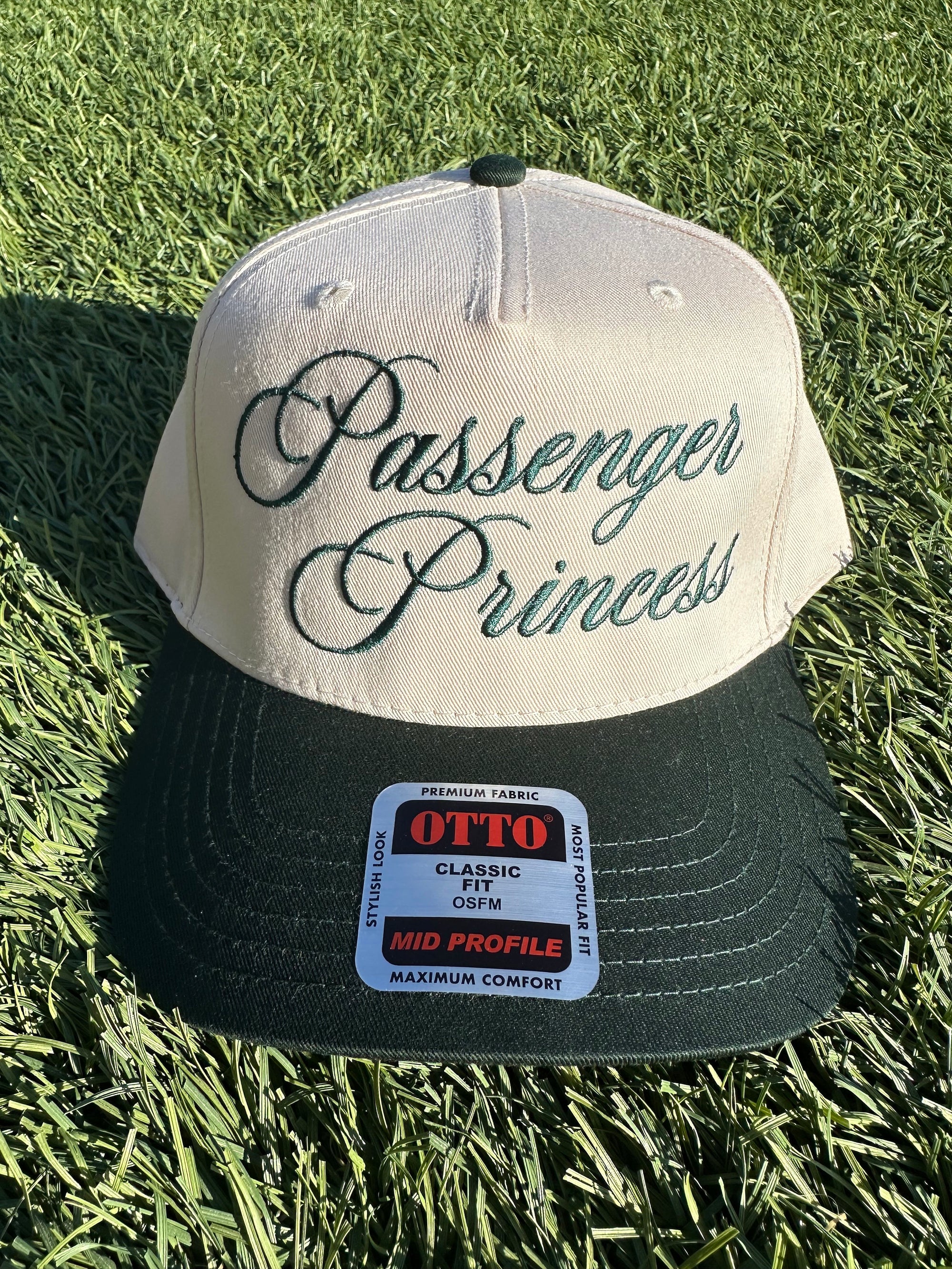 Passenger Princess Hat: Two Tone Green Snapback - view 3