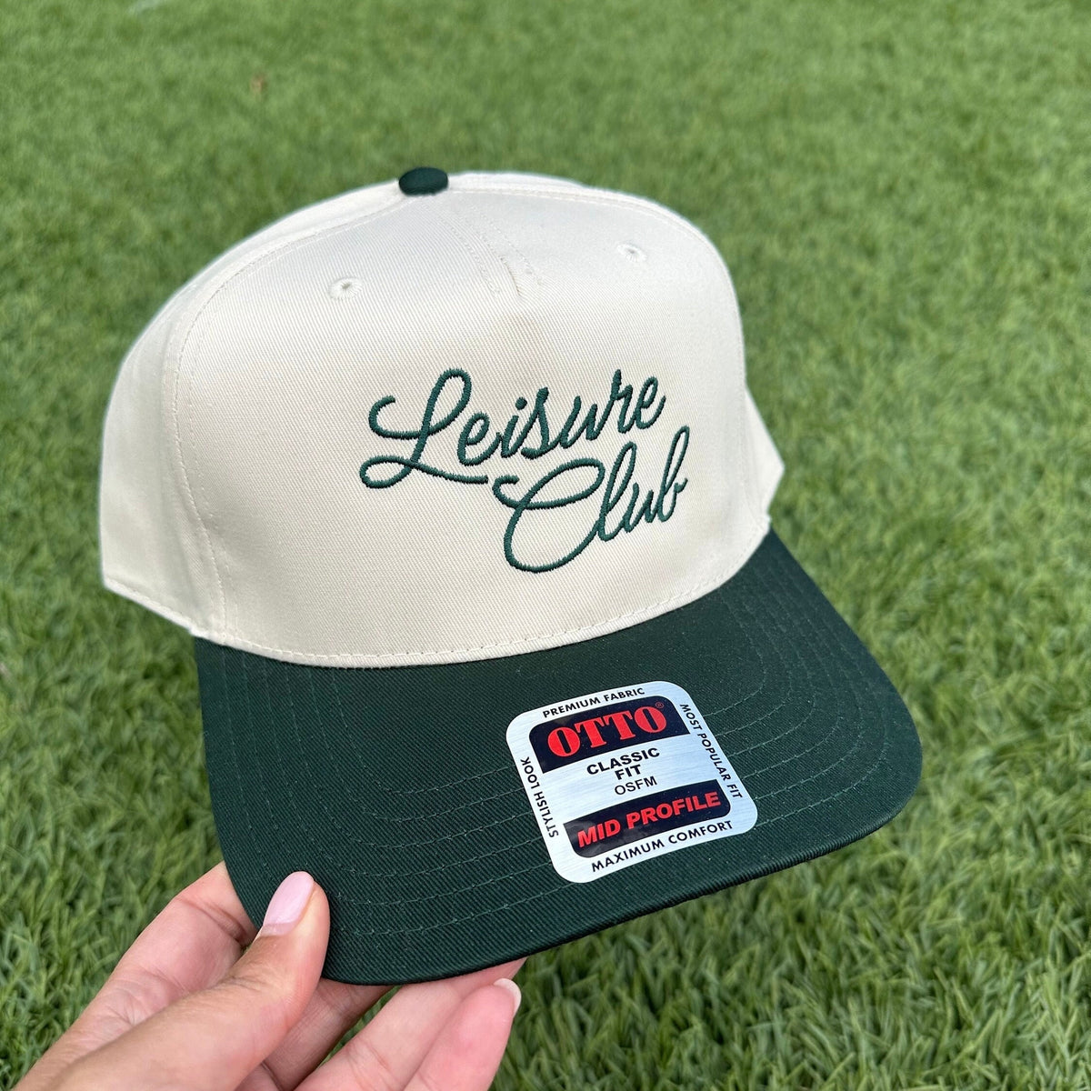 Leisure Club Embroidered Hat