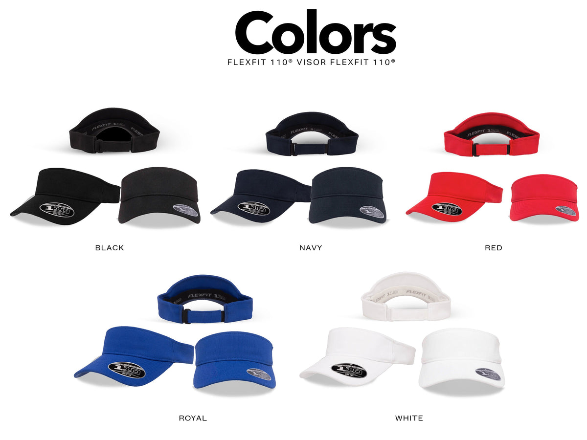 Golfer Tennis Embroidered Visor - view 3