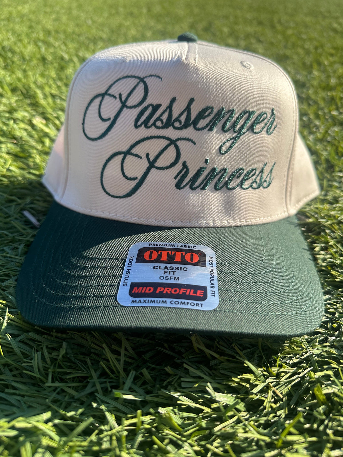 Passenger Princess Hat: Two Tone Green Snapback - view 4