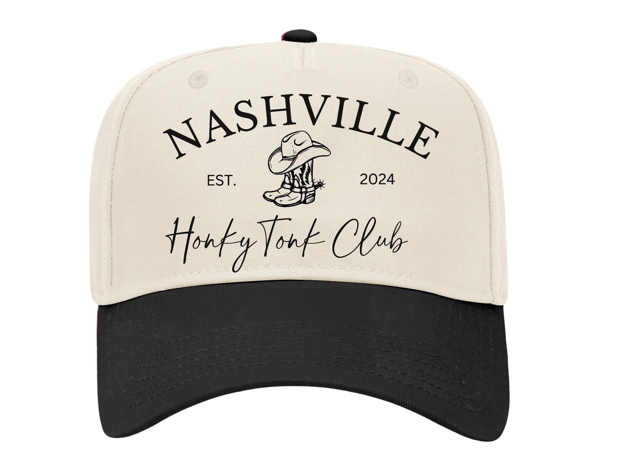 CUSTOM BACHELORETTE NASHVILLE TRUCKER HAT