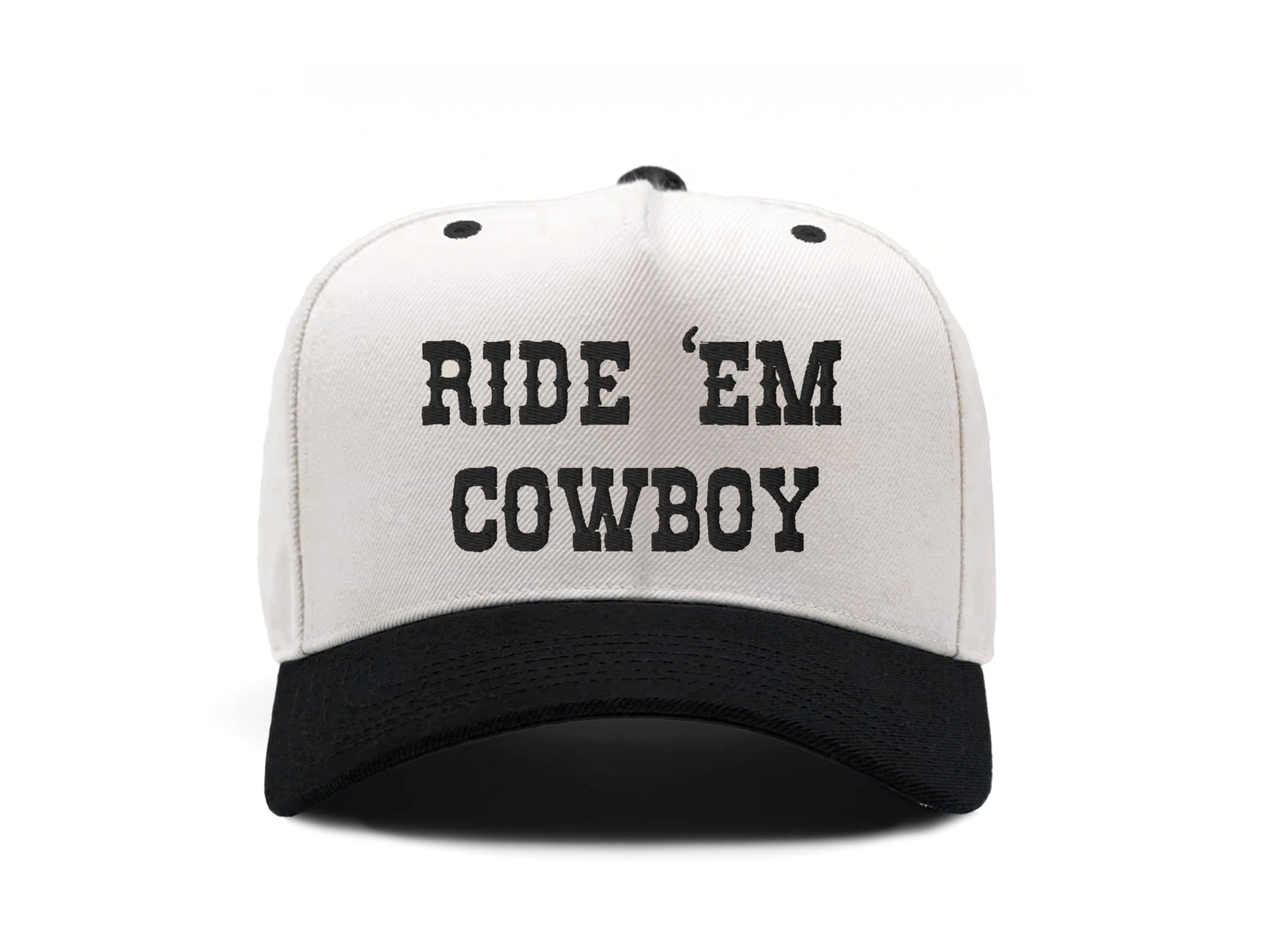 CUSTOM WESTERN COWBOY TRUCKER HAT