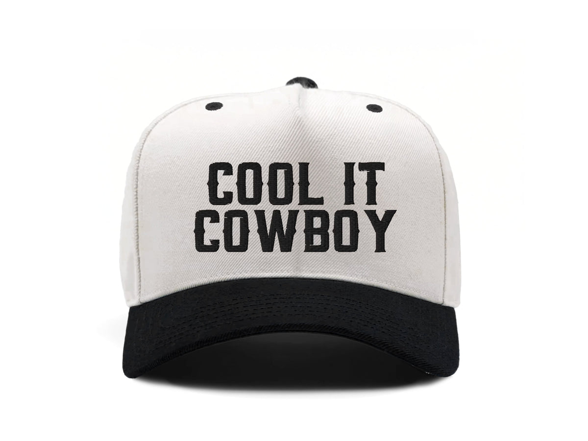 Cool Cowboy Embroidered Trucker Hat - PayRespects