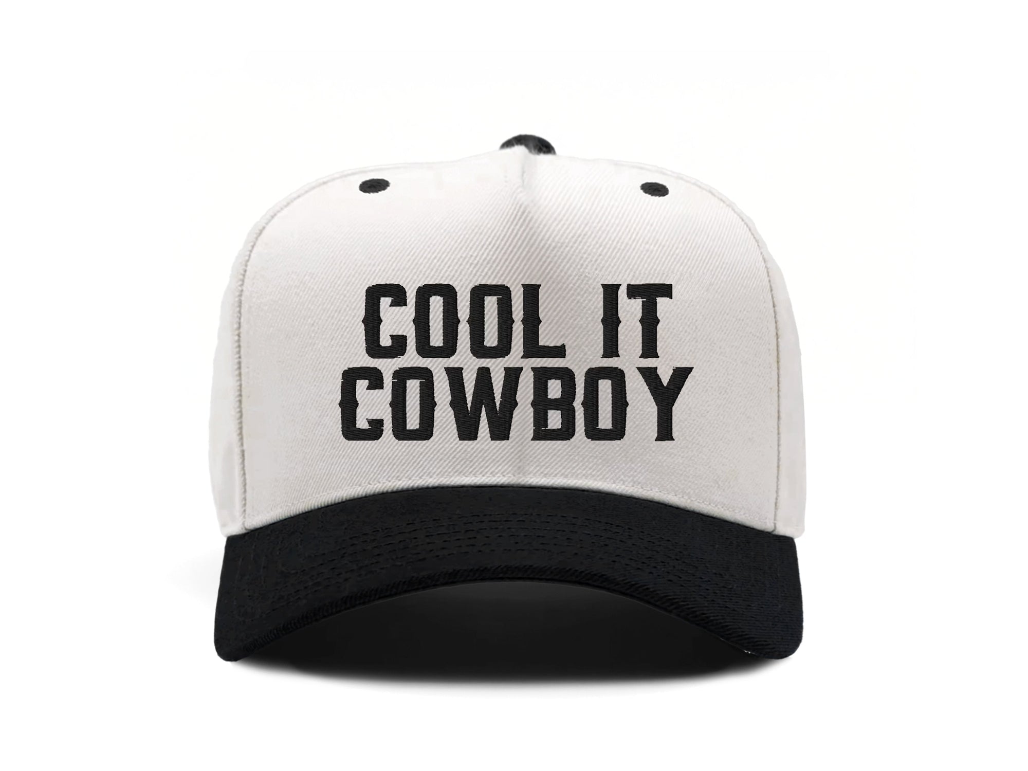 Cool Cowboy Embroidered Trucker Hat - PayRespects