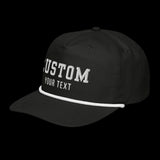 Rope Embroidered Snapback Hat - view 5