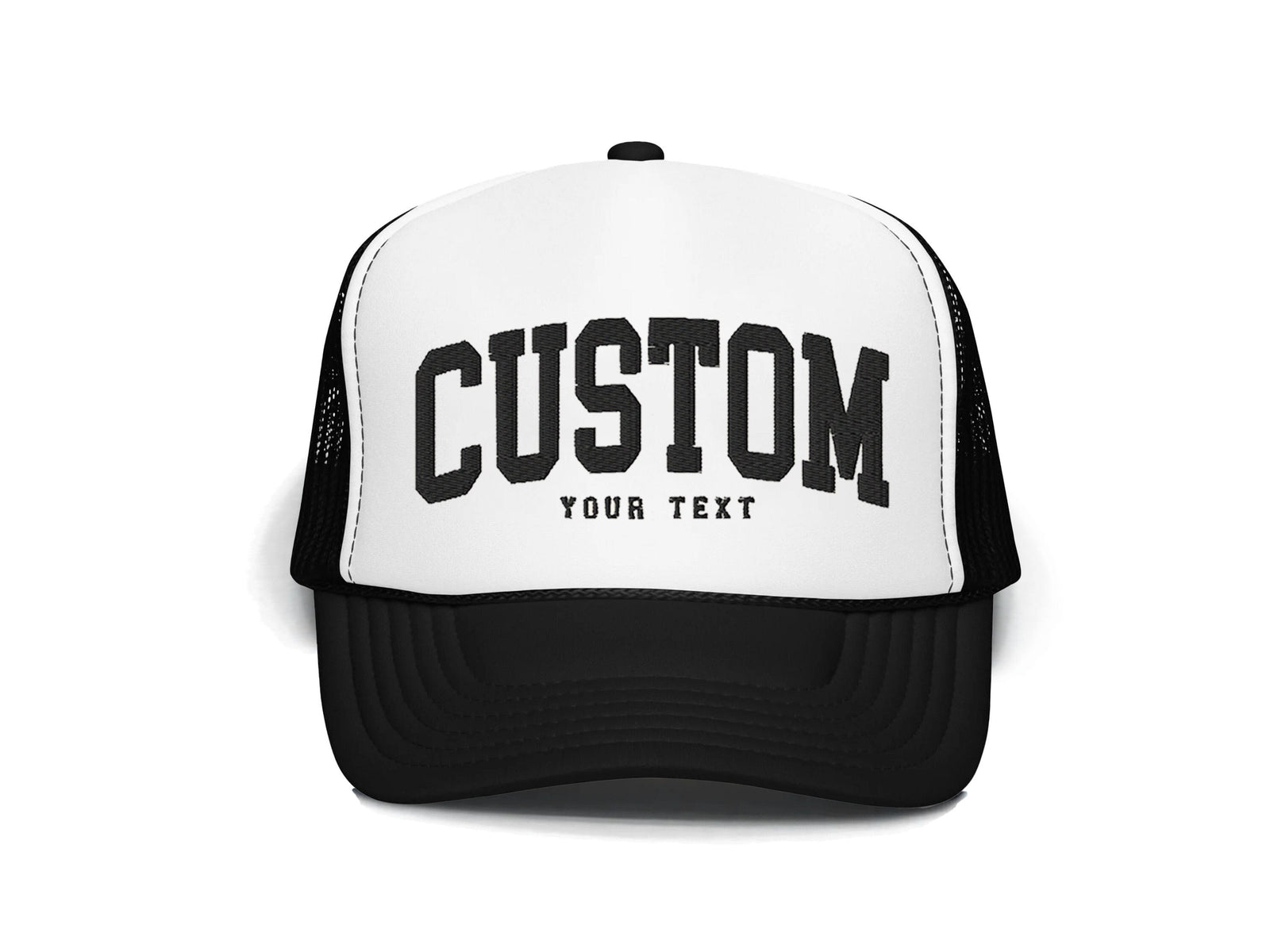 CUSTOM EMBROIDERED FOAM TRUCKER HAT
