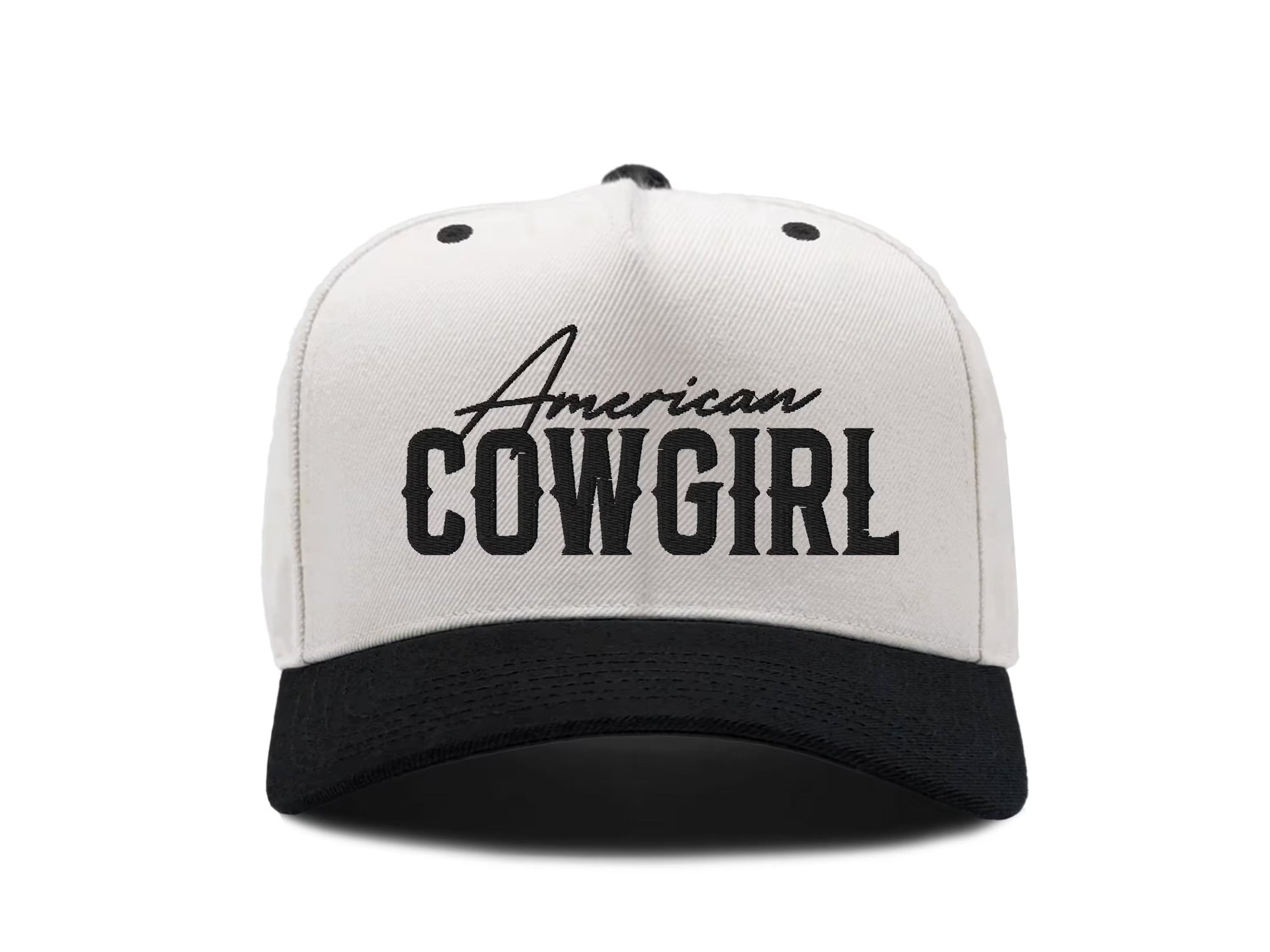American Cowgirl Embroidered Trucker Hat - PayRespects