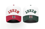 Merry Upside Holiday Vintage Trucker Hat - view 4