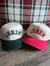 Merry Upside Holiday Vintage Trucker Hat - view 3