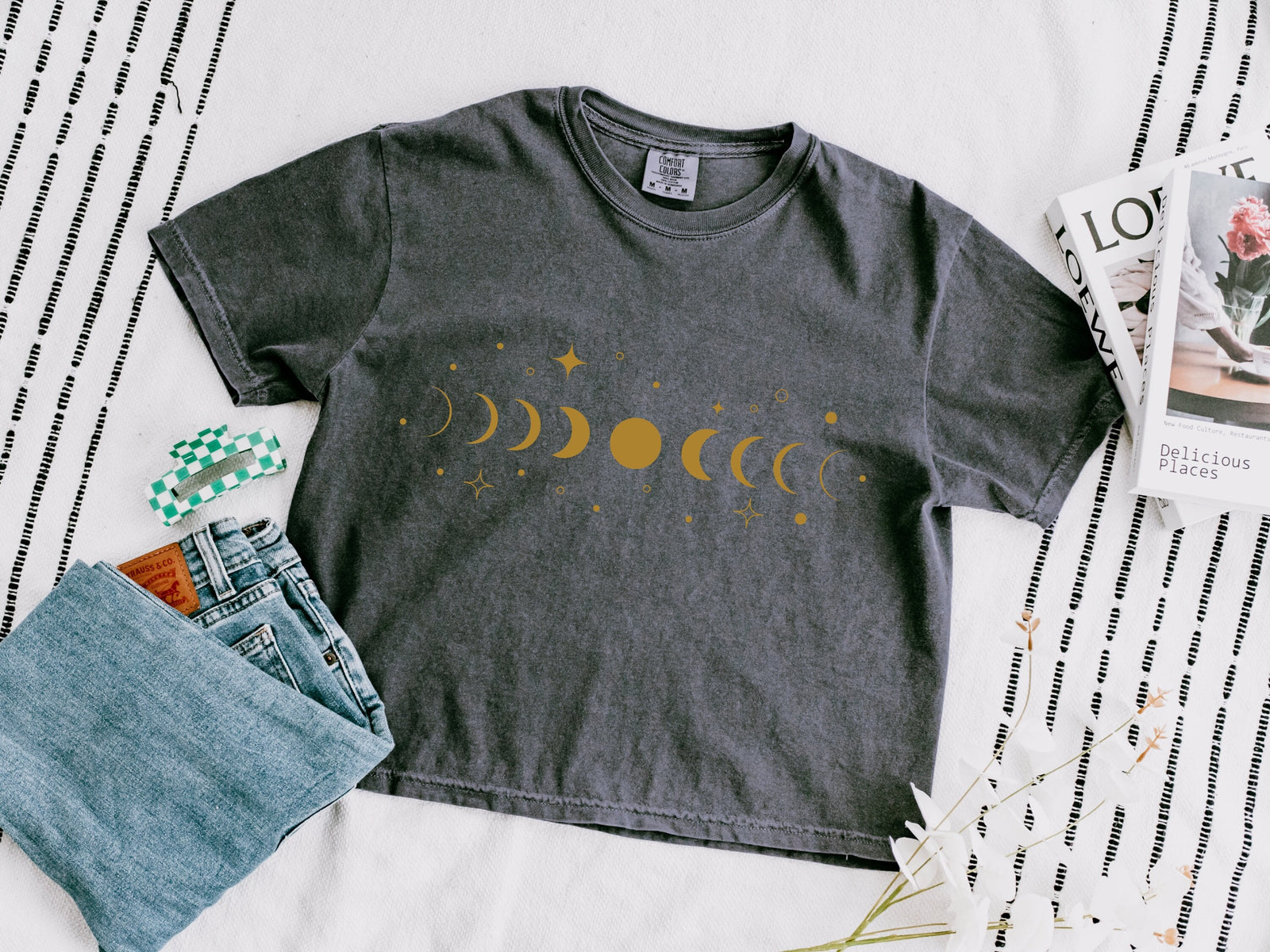 Celestial Moon Crop Top - PayRespects