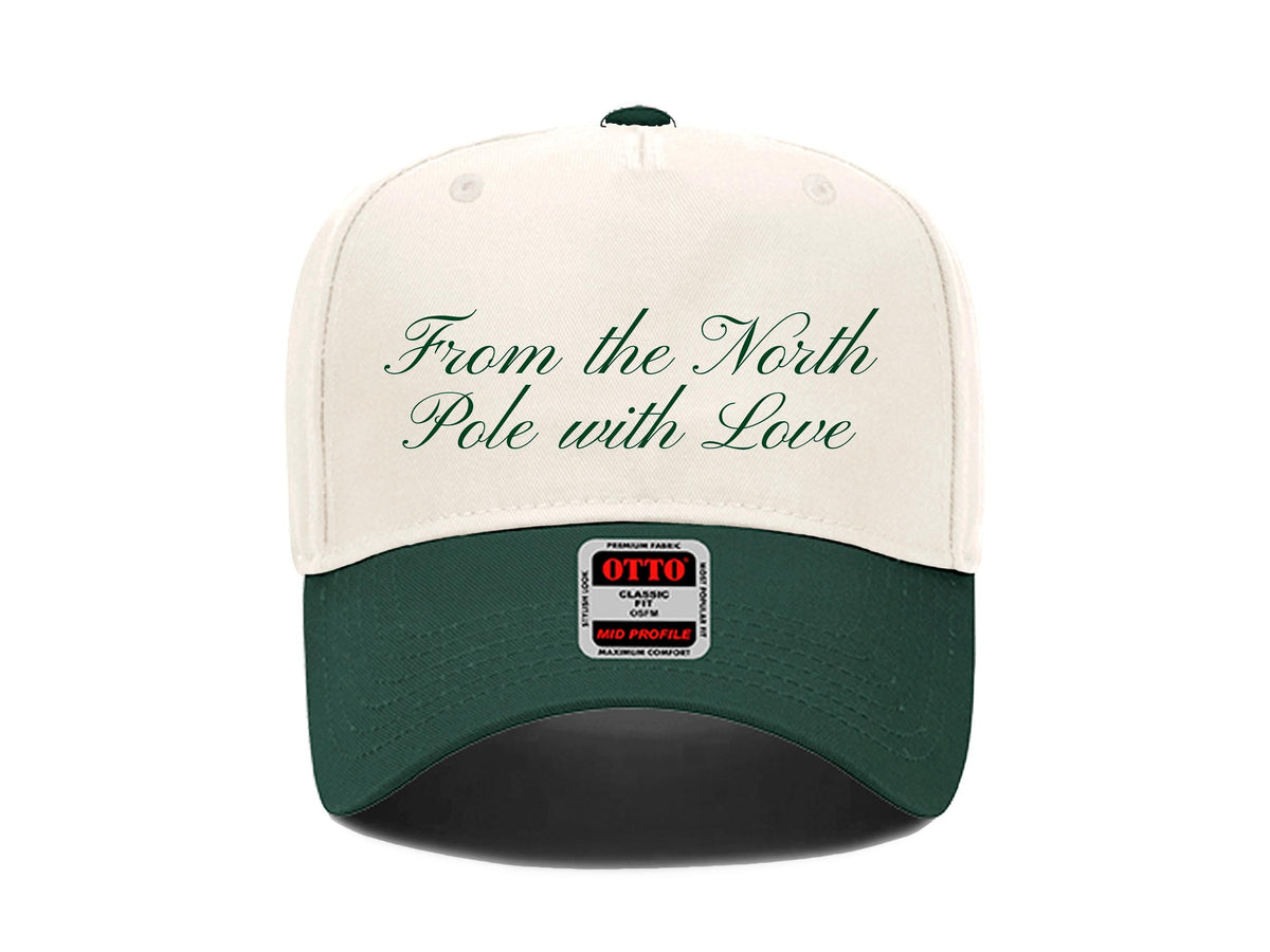From the North Pole with Love Embroidered Hat