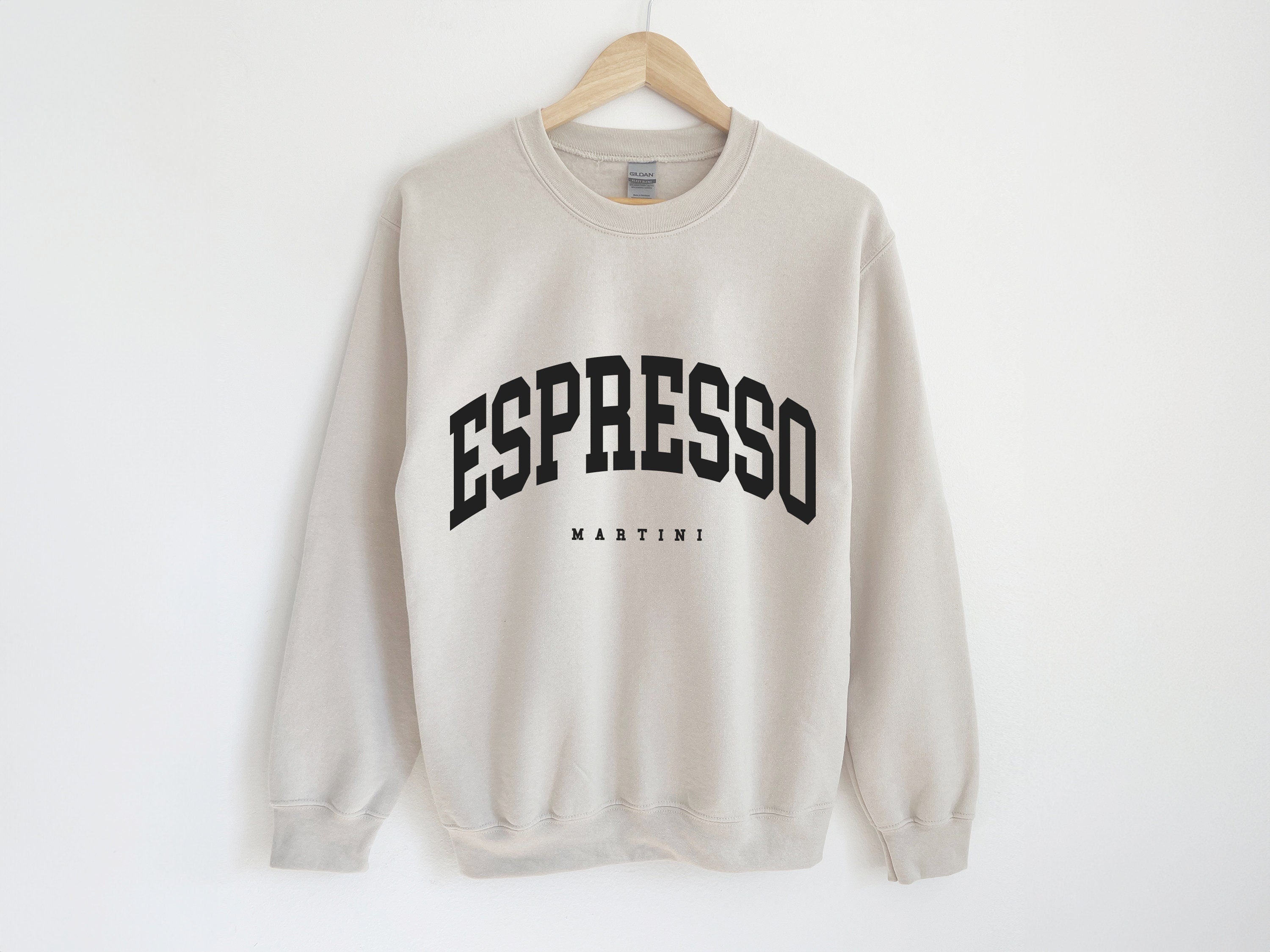 CUSTOM ESPRESSO MARTINI CREWNECK