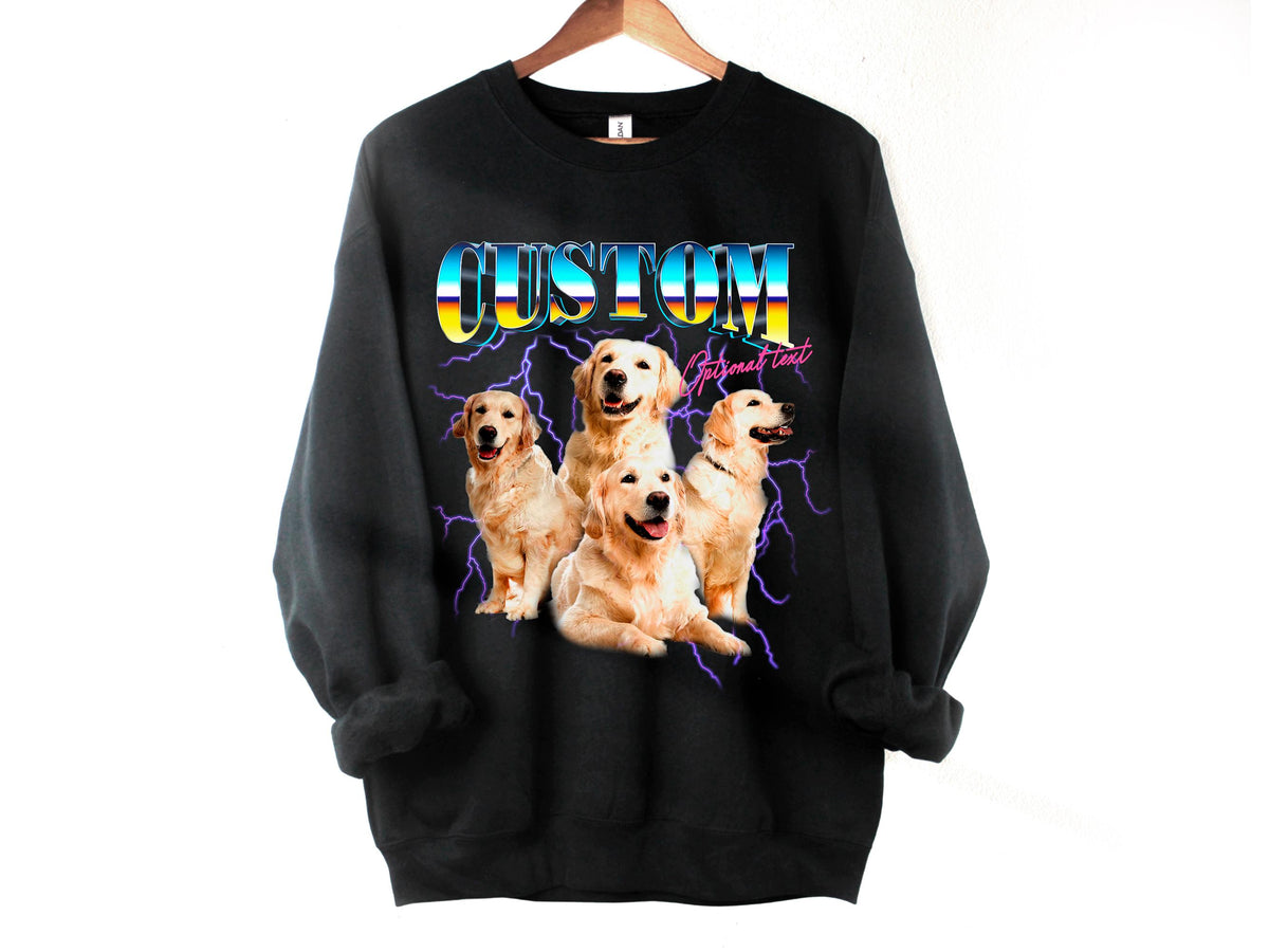 Picture Bootleg Custom Photo Crewneck Sweatshirt - view 2