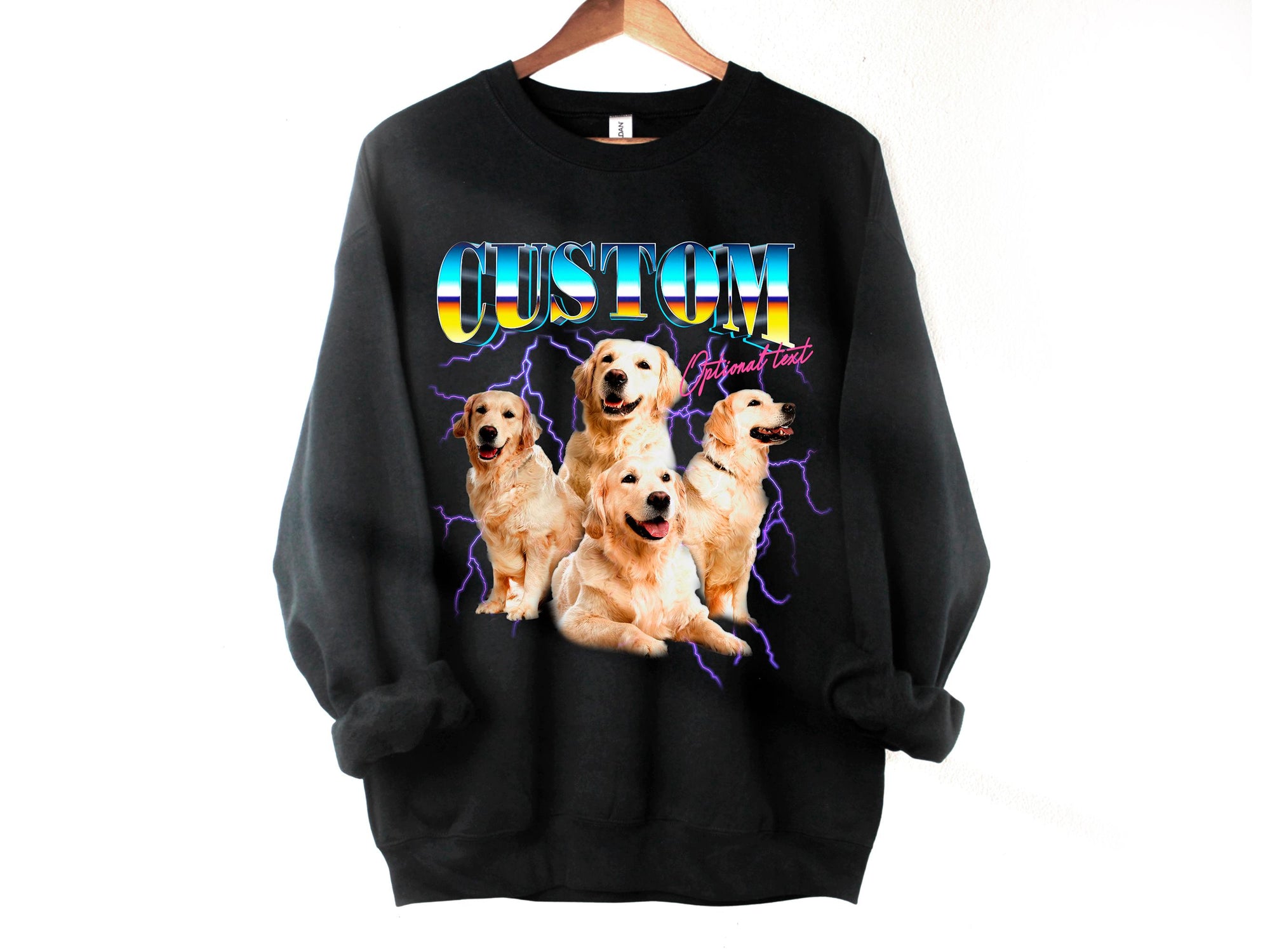 Picture Bootleg Custom Photo Crewneck Sweatshirt - view 2