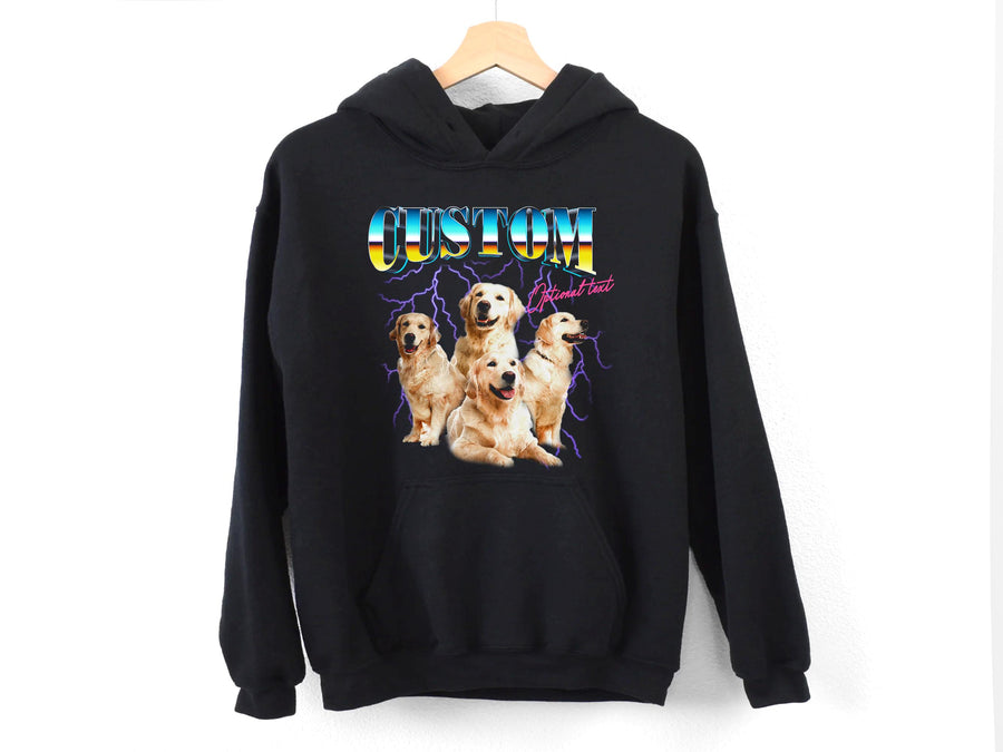 Picture Bootleg Custom Photo Hoodie - PayRespects