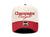 CHAMPAGNE RED TWO 5-PANEL SNAPBACK