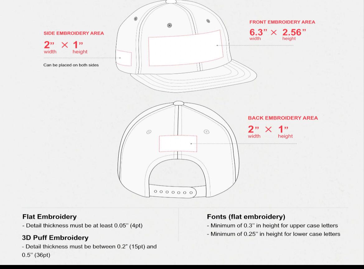 Upside Down Embroidered Hat - view 7