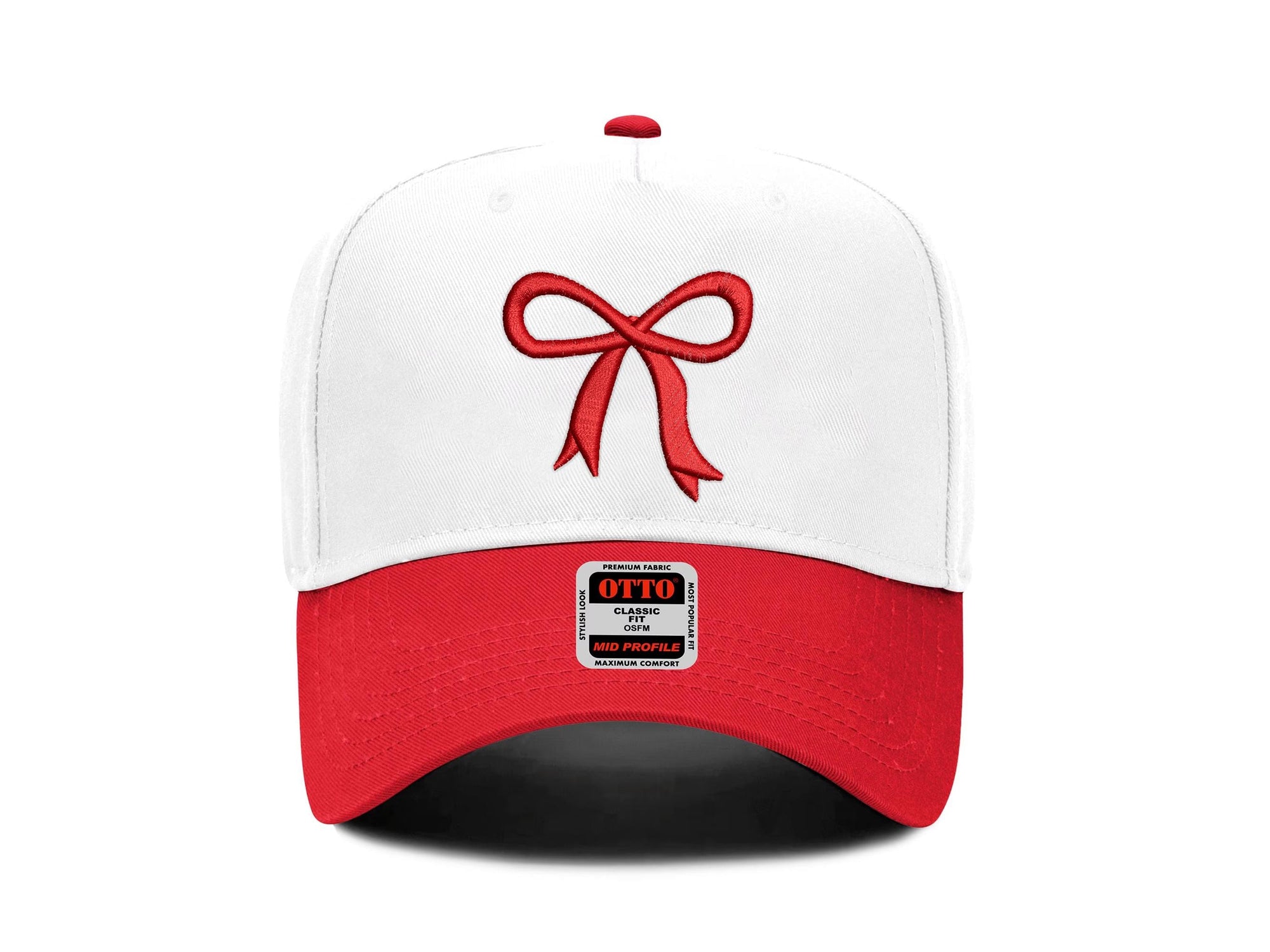 Pink Holiday Embroidered Hat - view 4