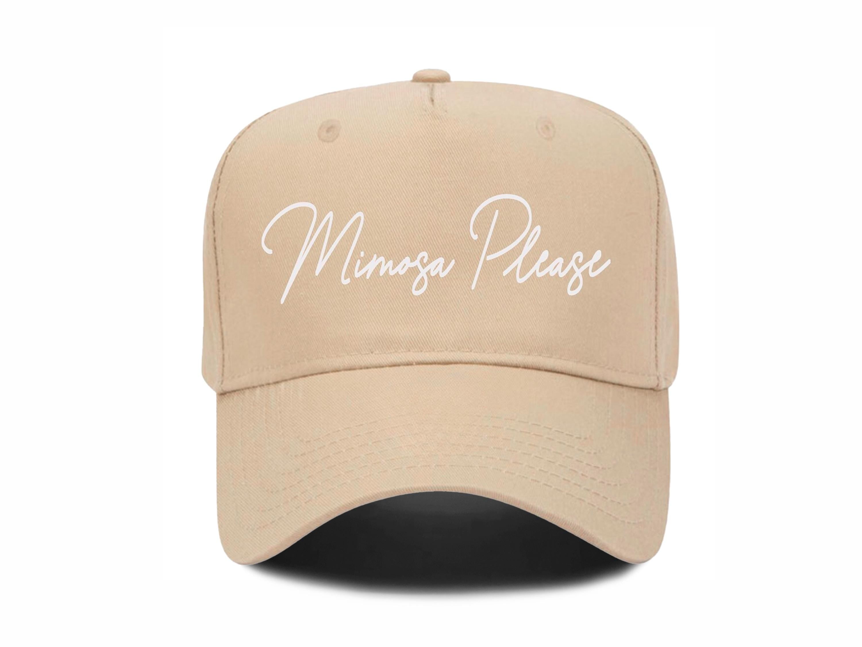 CHAMPAGNE MIMOSA PLEASE 5-PANEL SNAPBACK