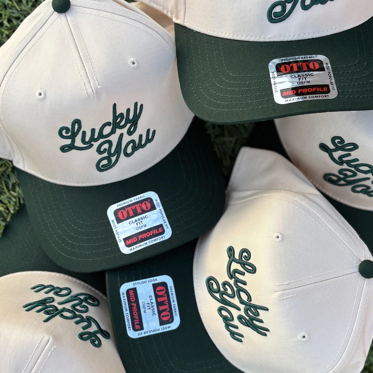 Lucky You Embroidered Hat