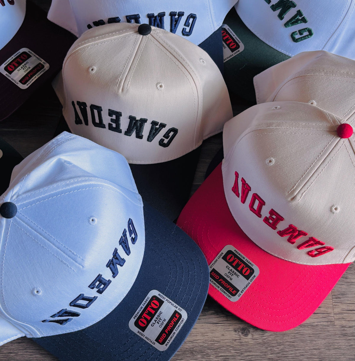 Upside Down Game Day Trucker Hat - view 8