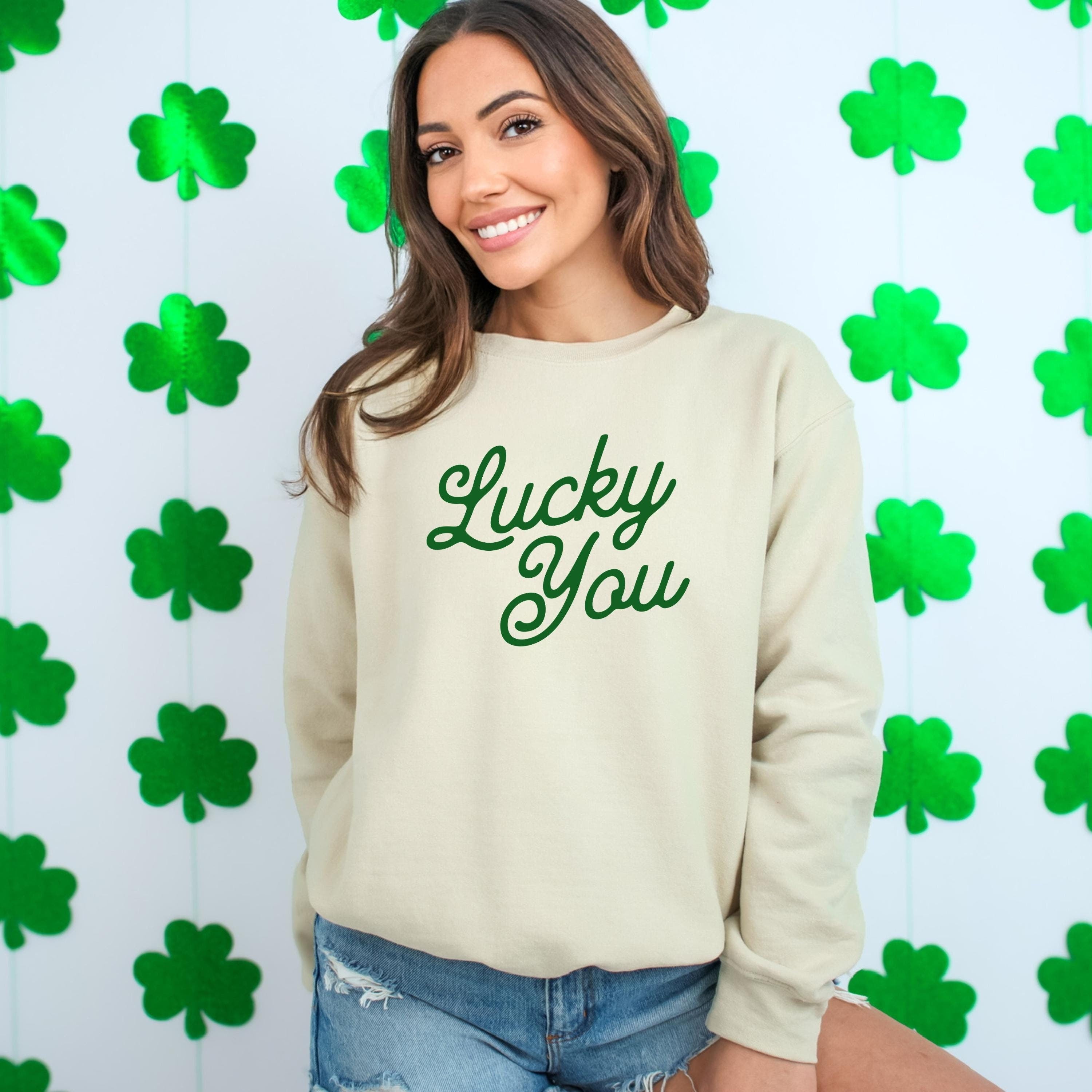 CUSTOM LUCKY ST CREWNECK
