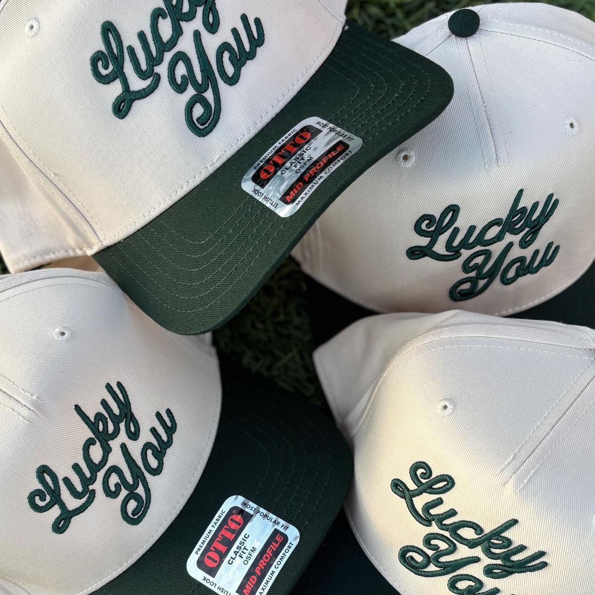 Lucky You Embroidered Hat