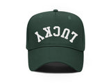 Lucky Upside Down Embroidered Hat