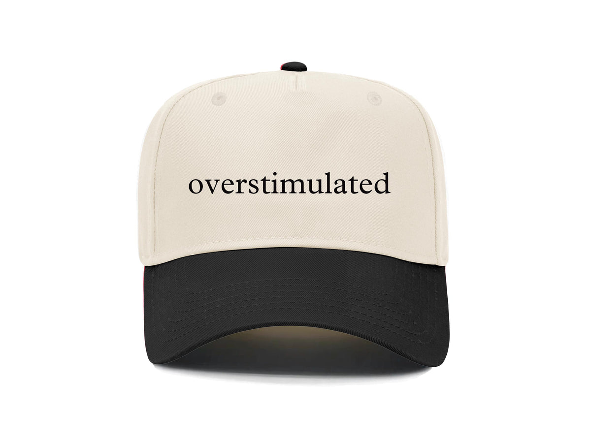 Overstimulated Embroidered Hat