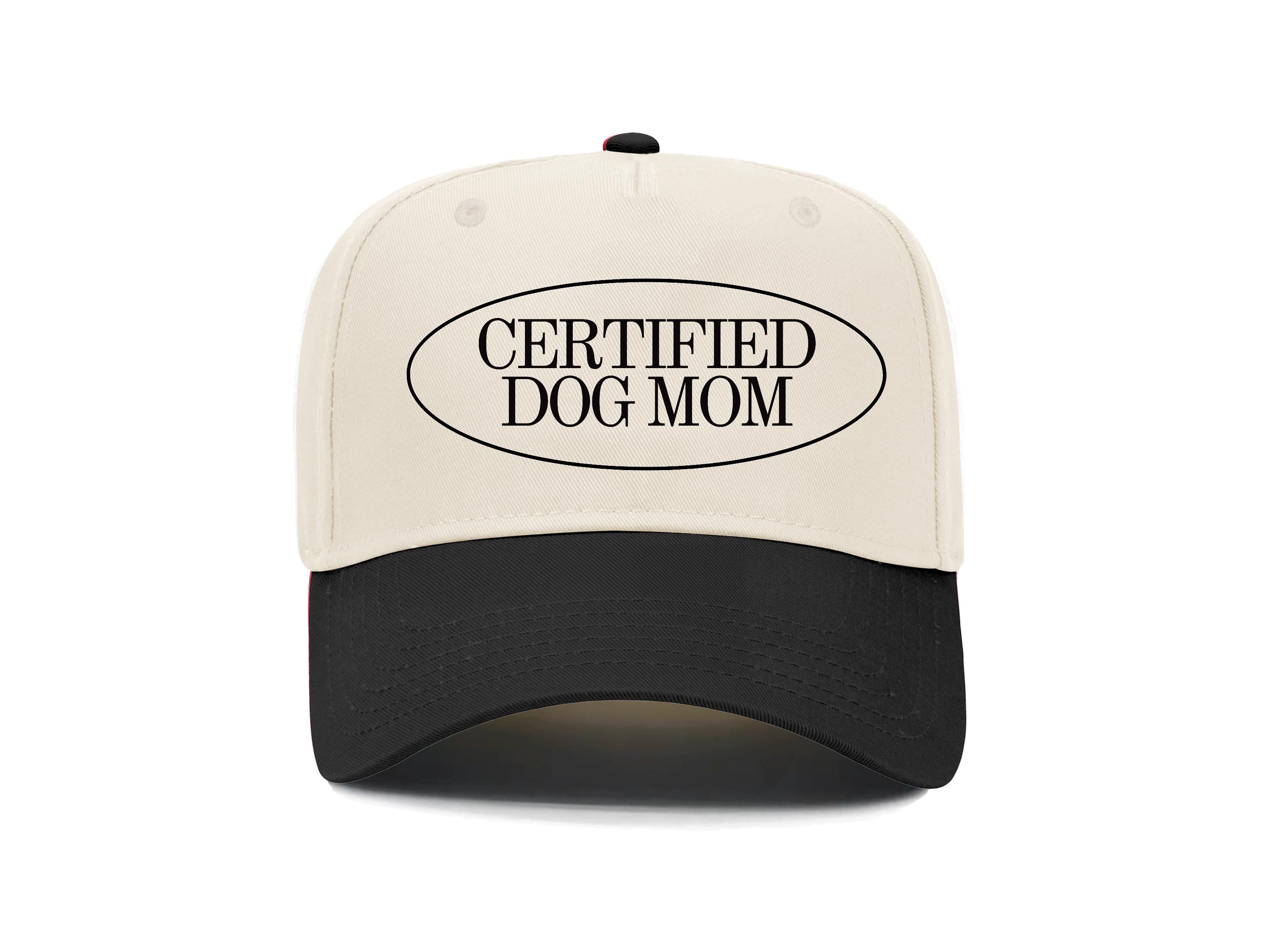CUSTOM DOG MOM TRUCKER HAT
