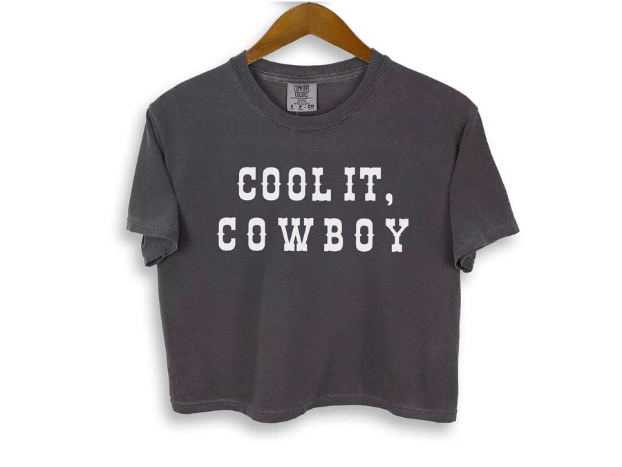 Cowboy Western Vintage Crop Top - PayRespects