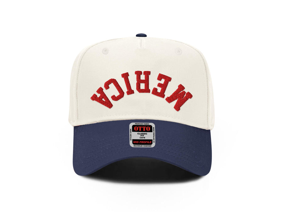America Upside Vintage Trucker Hat - PayRespects