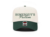 Somebody's Problem Embroidered Trucker Hat - PayRespects
