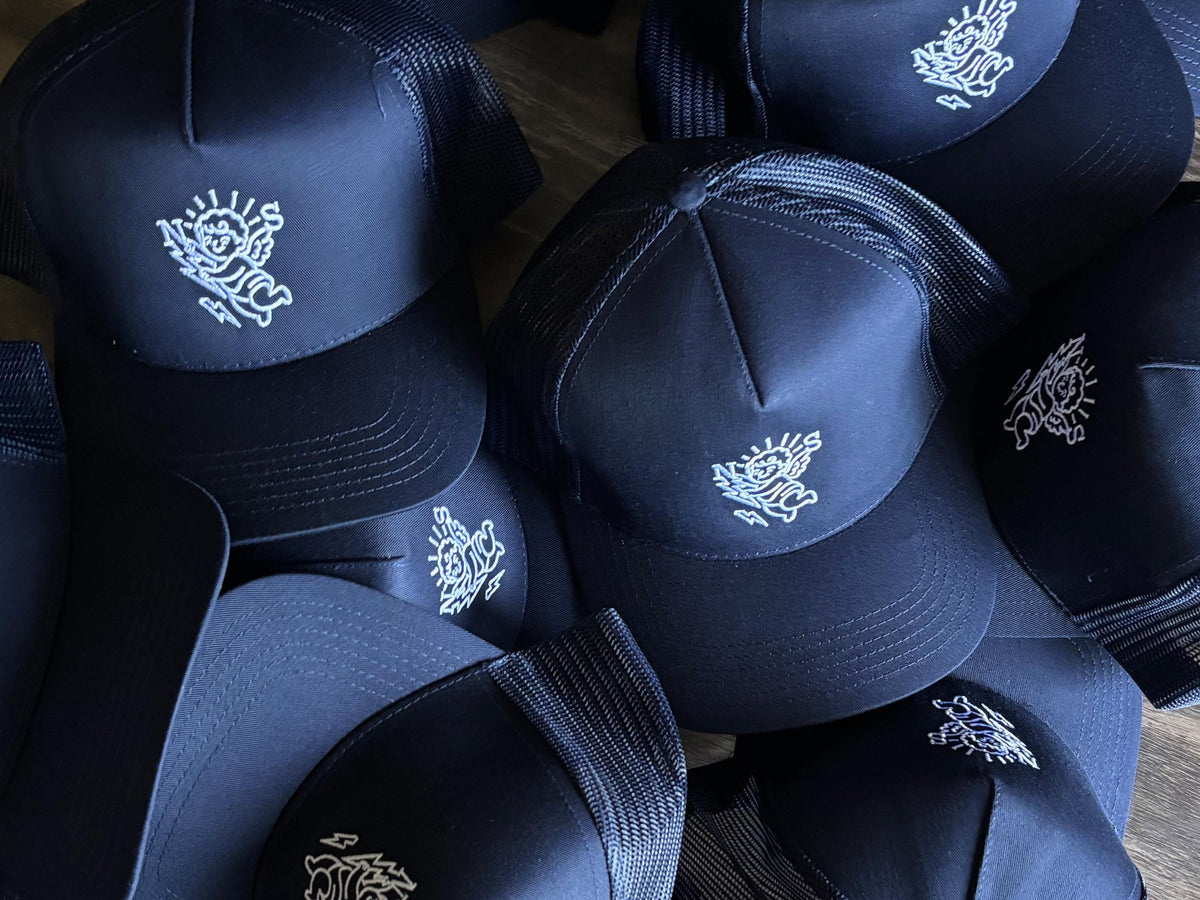 Custom 3D Puff Embroidered Trucker Hat
