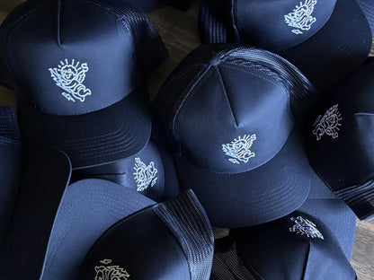 Custom 3D Puff Embroidered Trucker Hat