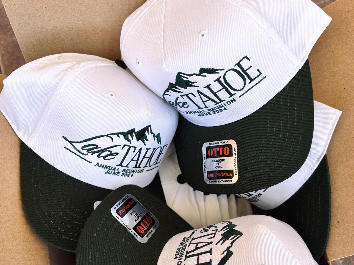 Custom 3D Puff Embroidered Trucker Hat