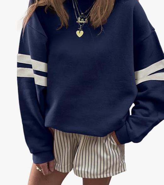 Striped Sports Team Custom Sweatshirt - view 4