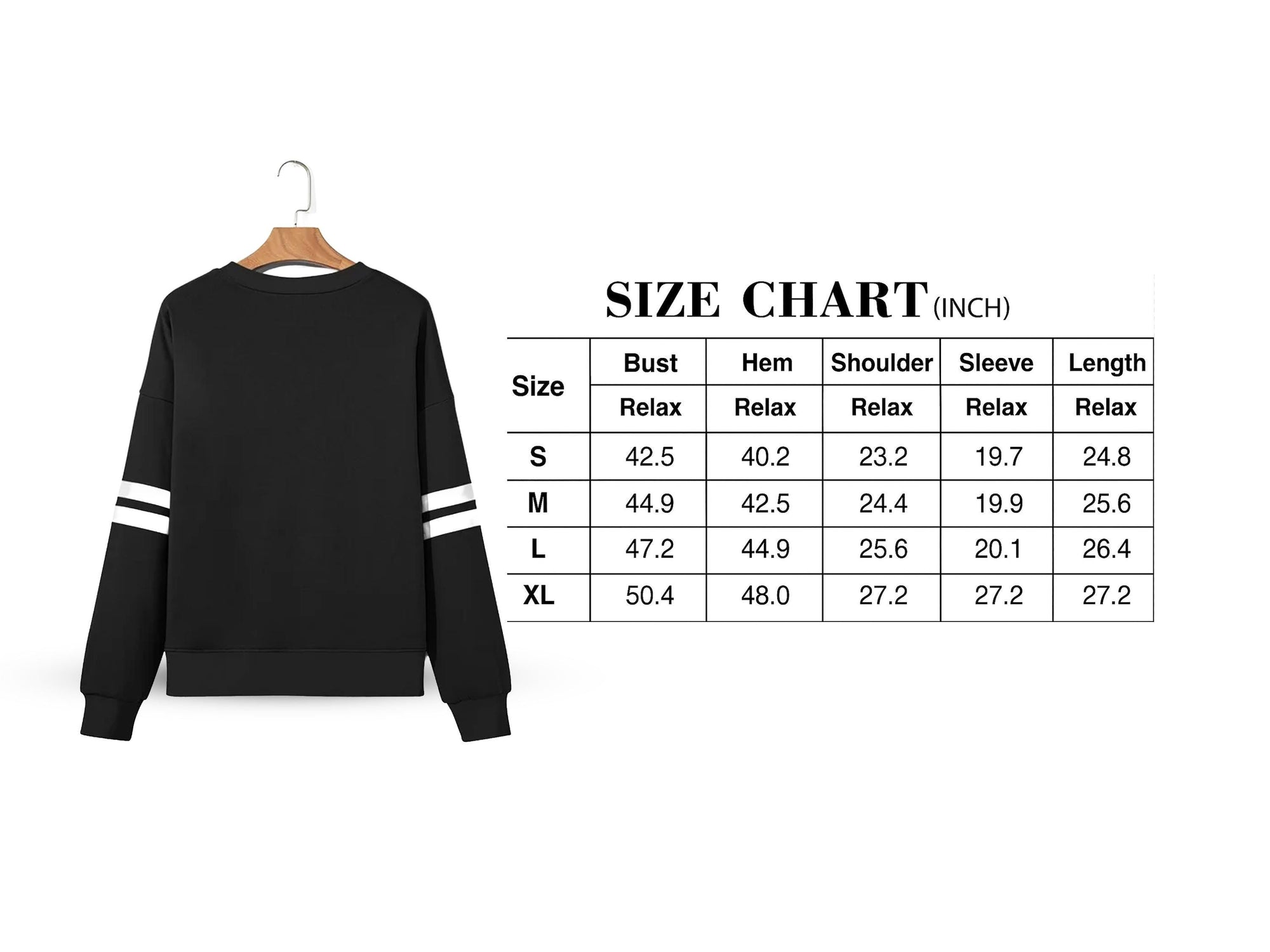 Striped Game Day Personalized Crewneck Sweatshirt - view 2