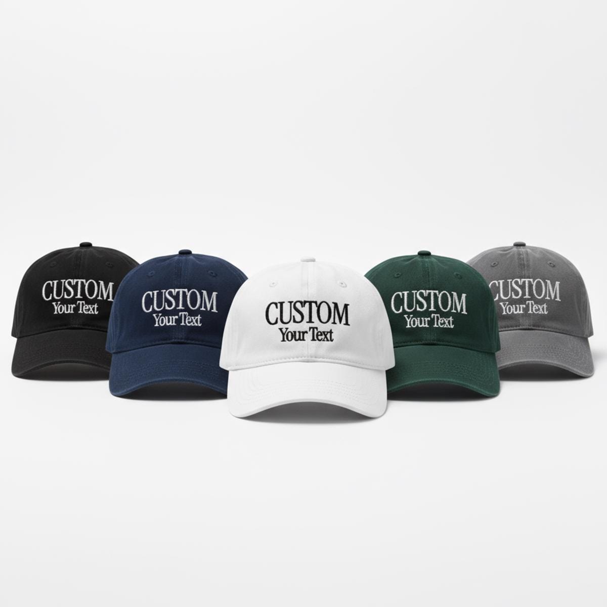 CUSTOM EMBROIDERED DAD HAT V1