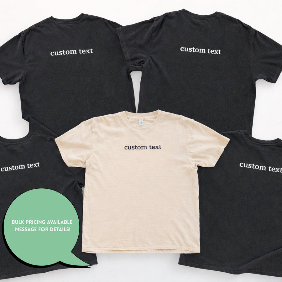 Bulk Sports Team Embroidered T-Shirt - PayRespects