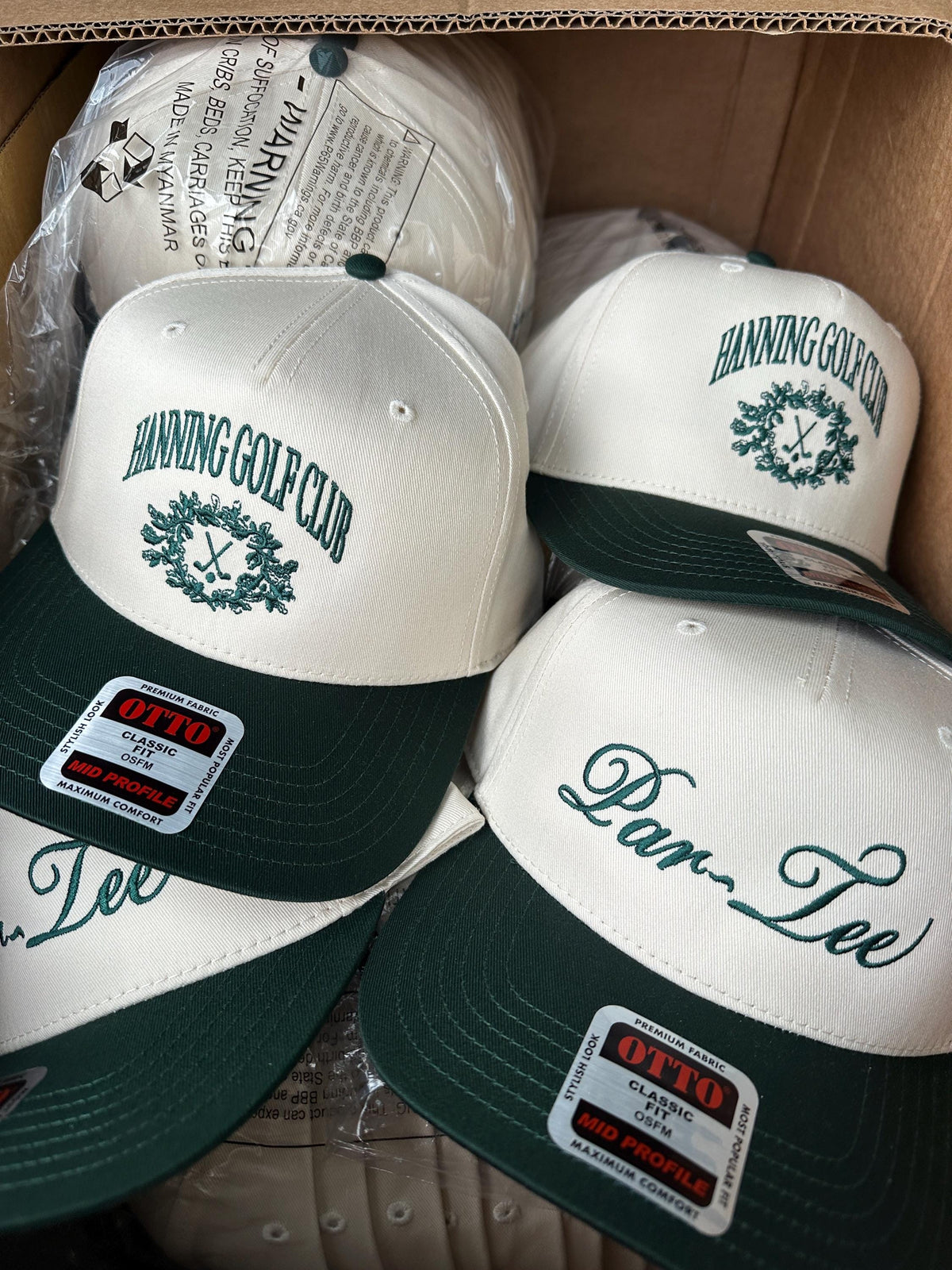 Golf Corporate Custom Logo Hat - PayRespects